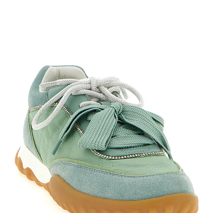PINKO Bicolor Calfskin Sneakers