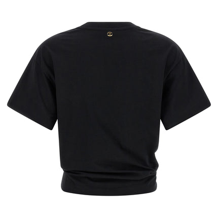 Paco Rabanne Black Cotton T-Shirt
