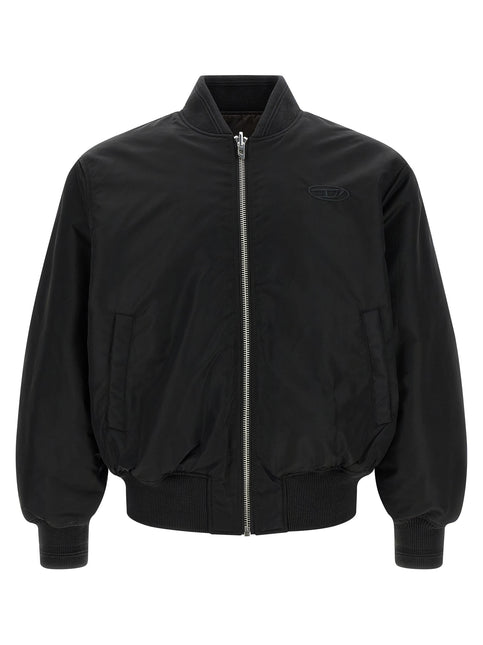 Diesel Black Polyamide Bomber