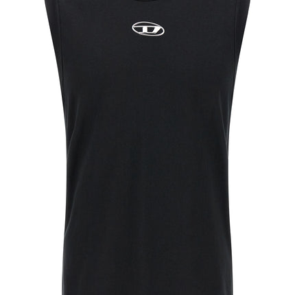 Diesel Black Cotton T-Shirt