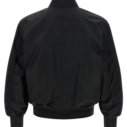 Diesel Black Polyamide Bomber