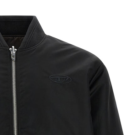 Diesel Black Polyamide Bomber