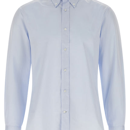 Brunello Cucinelli Blue Cotton Blouse