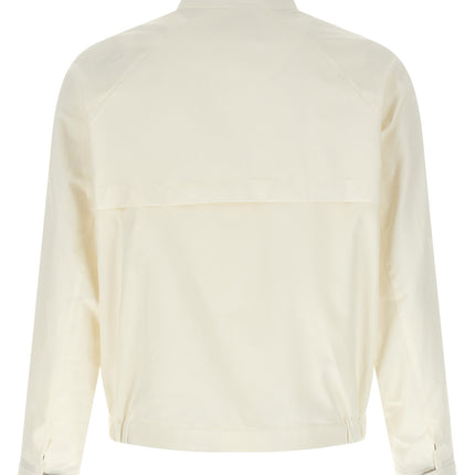 Brunello Cucinelli White Cotton Full-Length Jacket