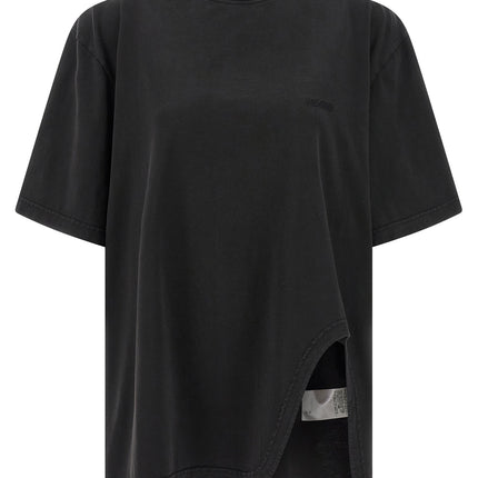The Attico Black Cotton T-Shirt