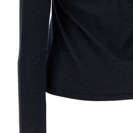 Max Mara Blue Cashmere Cardigan