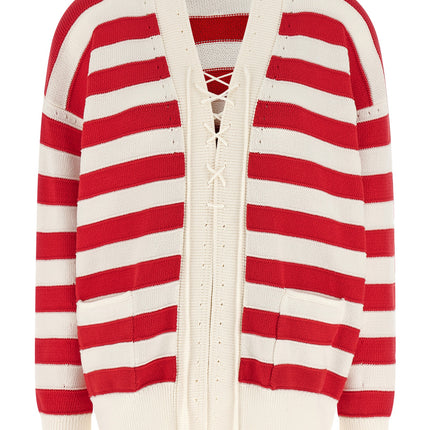 Ermanno Scervino Multicolor Cotton Cardigan