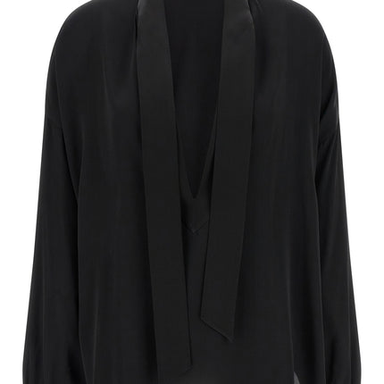 Tom Ford Black Silk Blouse