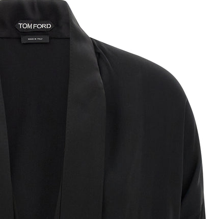 Tom Ford Black Silk Blouse