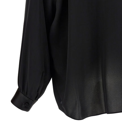 Tom Ford Black Silk Blouse