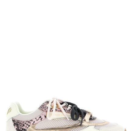 PINKO Multicolor Leather Low Top Sneakers
