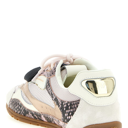 PINKO Multicolor Leather Low Top Sneakers