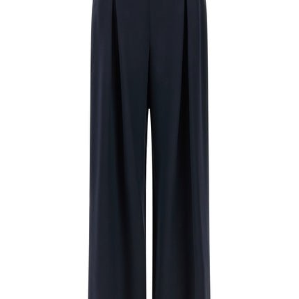 Max Mara Blue Silk Casual Pants