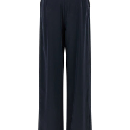 Max Mara Blue Silk Casual Pants