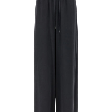 Max Mara Blue Silk Casual Pants