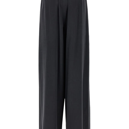 Max Mara Blue Silk Casual Pants
