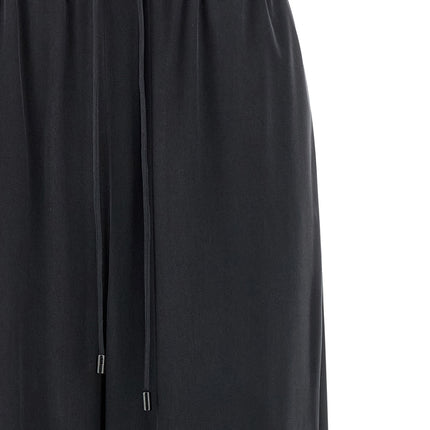 Max Mara Blue Silk Casual Pants