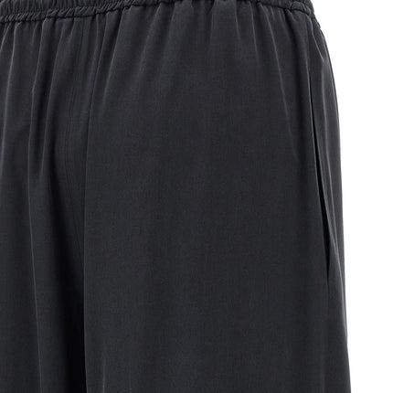 Max Mara Blue Silk Casual Pants