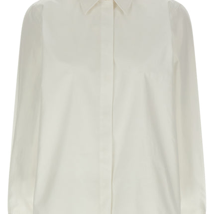 Max Mara White Cotton Blouse