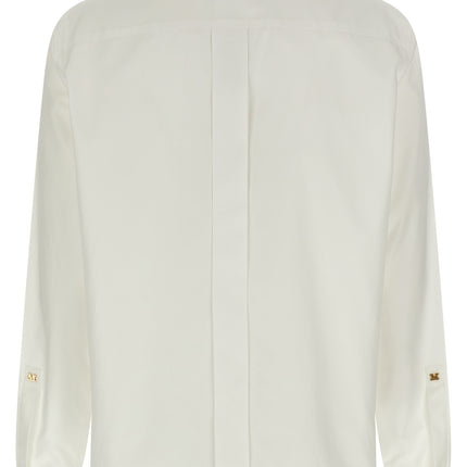 Max Mara White Cotton Blouse