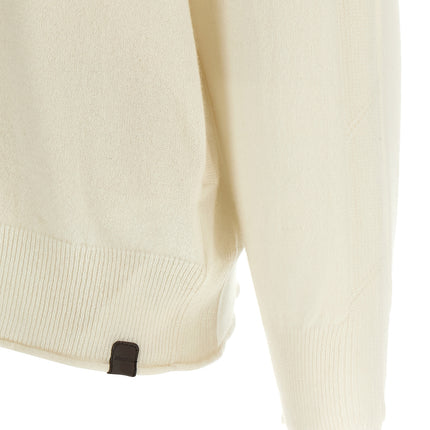 Max Mara White Cashmere Cardigan