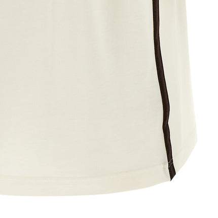 Ferragamo Beige Cotton T-Shirt