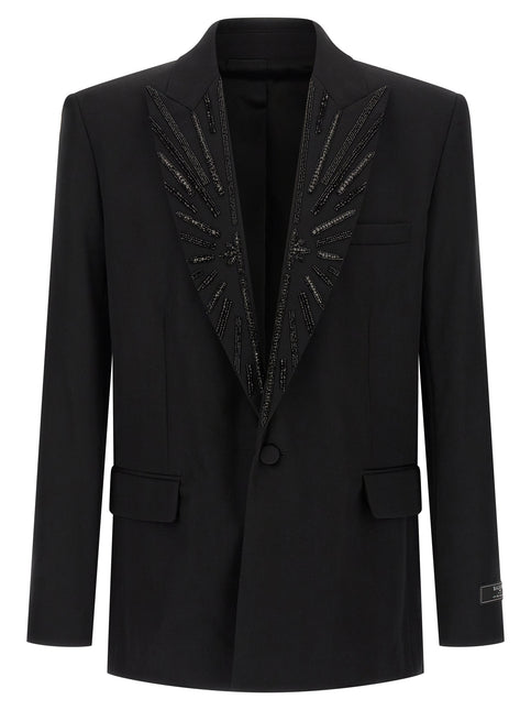 Balmain Black Virgin Wool Blazer