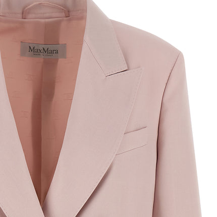 Max Mara Multicolor Virgin Wool Blazer