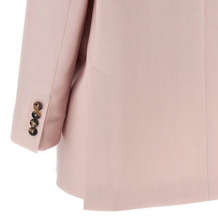 Max Mara Multicolor Virgin Wool Blazer