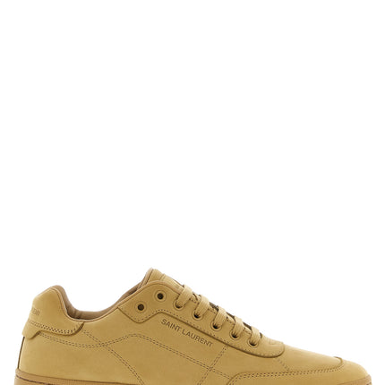 Saint Laurent Beige Calfskin Sneakers