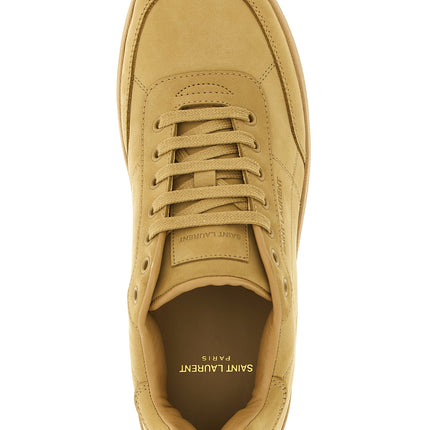 Saint Laurent Beige Calfskin Sneakers