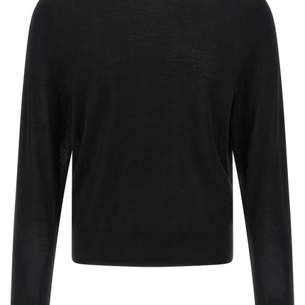 Dsquared² Black Wool Cardigan