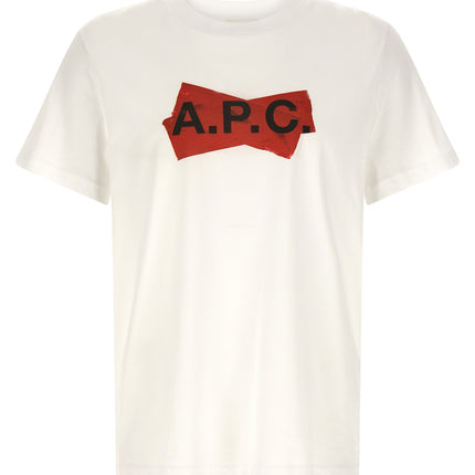 A.P.C. Multicolor Cotton T-Shirt