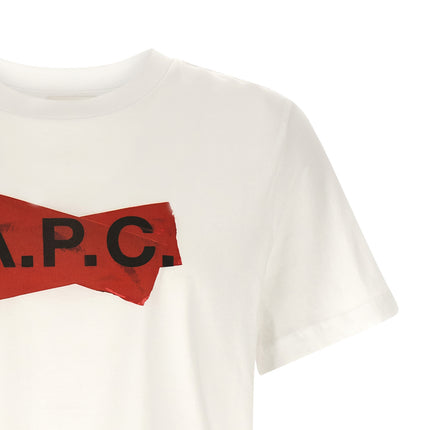 A.P.C. Multicolor Cotton T-Shirt