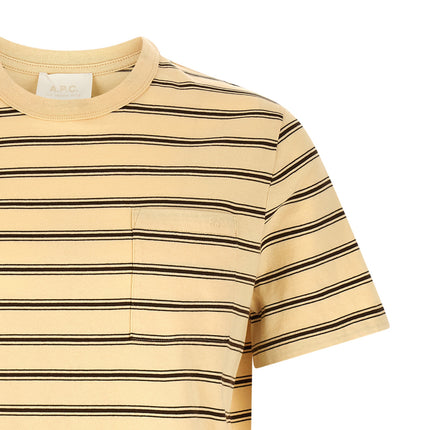 A.P.C. Beige Cotton T-Shirt