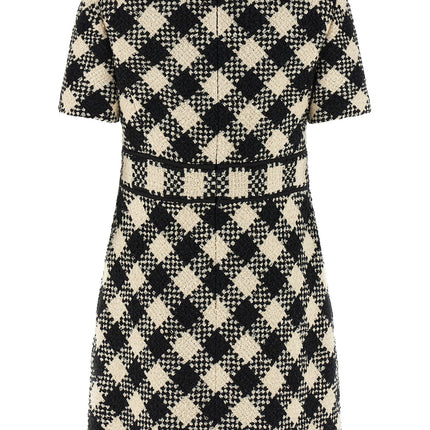 Valentino Garavani Bicolor Cotton Short Dress