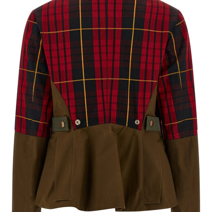 Alexander McQueen Multicolor Cotton Full-Length Jacket