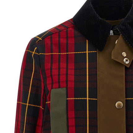 Alexander McQueen Multicolor Cotton Full-Length Jacket