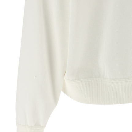 Brunello Cucinelli White Cotton Sweatshirt