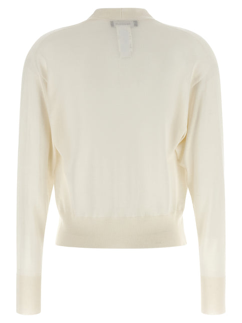 Fabiana Filippi White Cashmere Cardigan