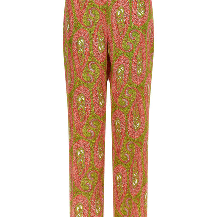 Etro Multicolor Polyester Pants