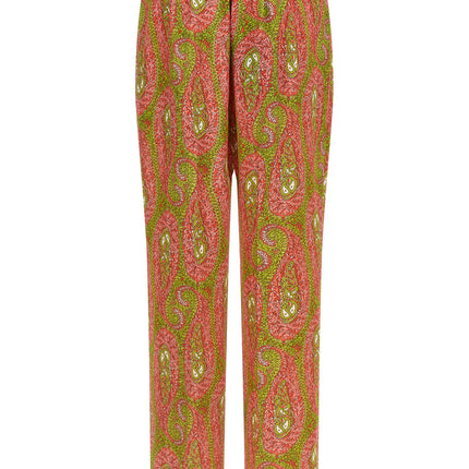 Etro Multicolor Polyester Pants