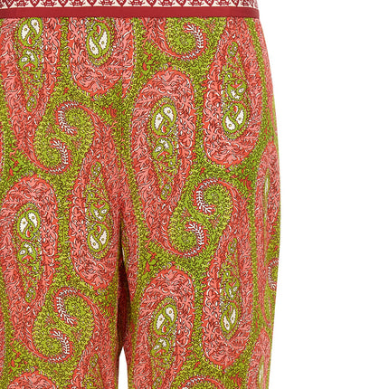 Etro Multicolor Polyester Pants