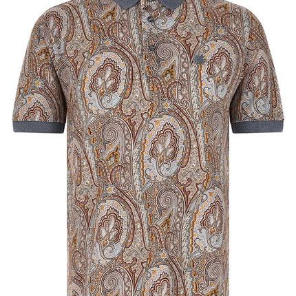 Etro Multicolor Cotton Polo Shirt