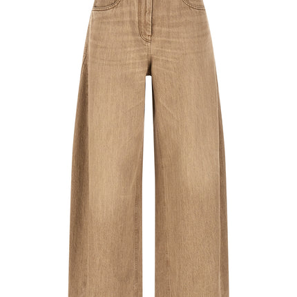 Brunello Cucinelli Beige Cotton Jeans Denim