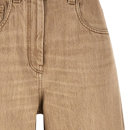 Brunello Cucinelli Beige Cotton Jeans Denim