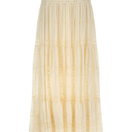 Ermanno Scervino White Cotton Mini Skirt