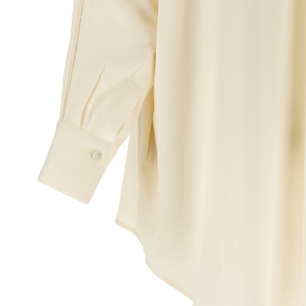 Fabiana Filippi Beige Acetate Blouse