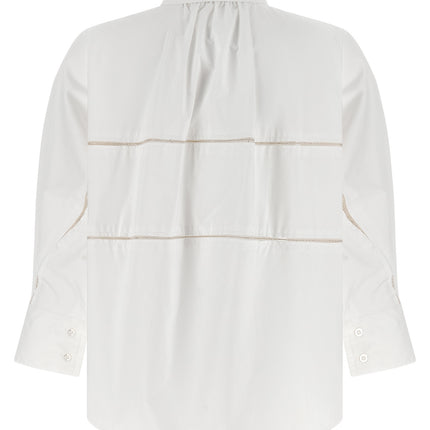 Fabiana Filippi White Cotton Blouse