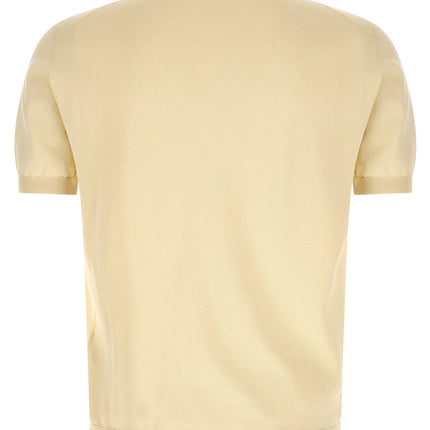 Etro Beige Cotton Polo Shirt